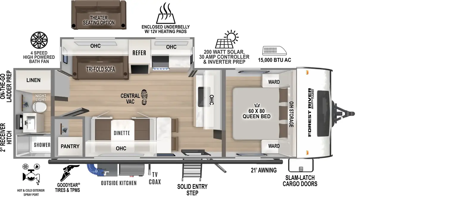 265RBLE Floorplan Image